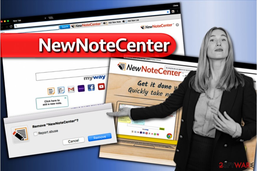 NewNoteCenter search