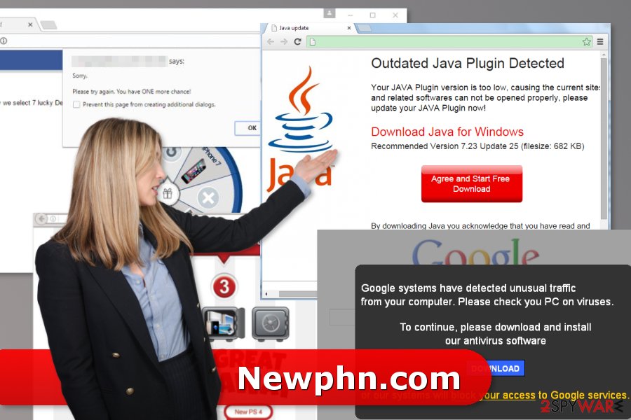 The picture of Newphn.com adware