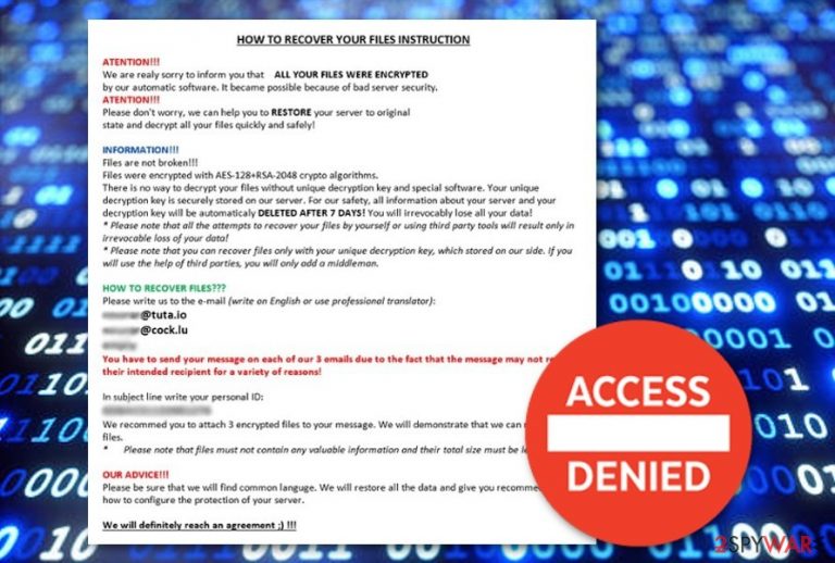 NEWRAR ransomware virus