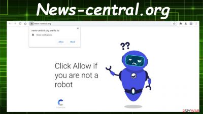 News-central.org redirect