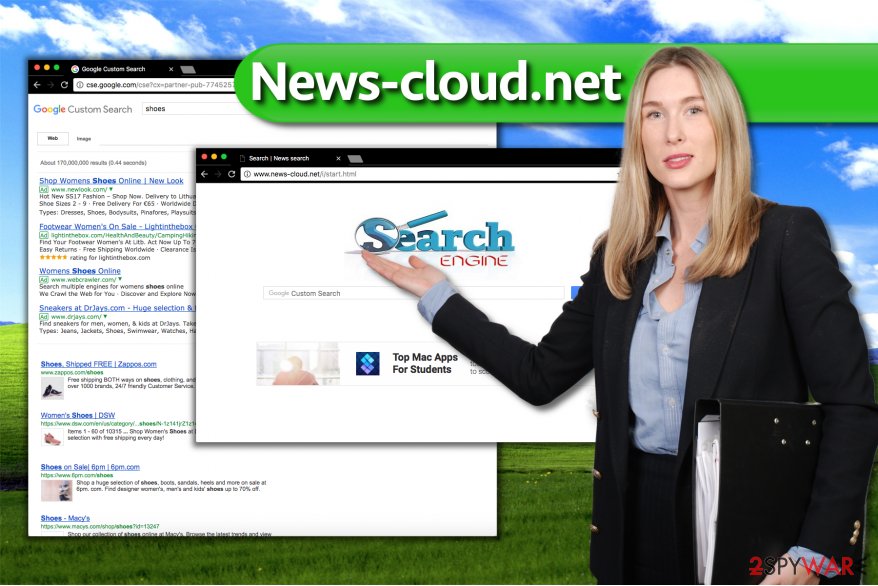 Image of News-cloud.net virus