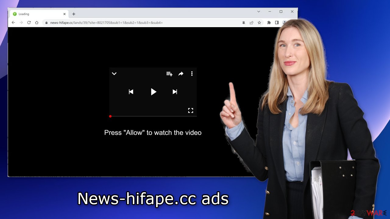 News-hifape.cc ads