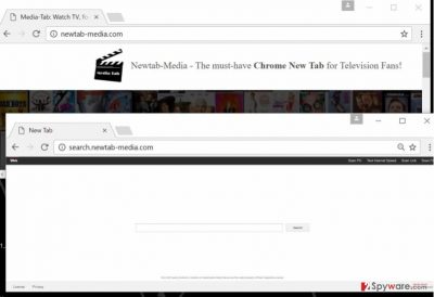 Image of Newtab-media.com virus