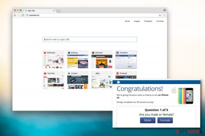 Image of NewTab.win virus