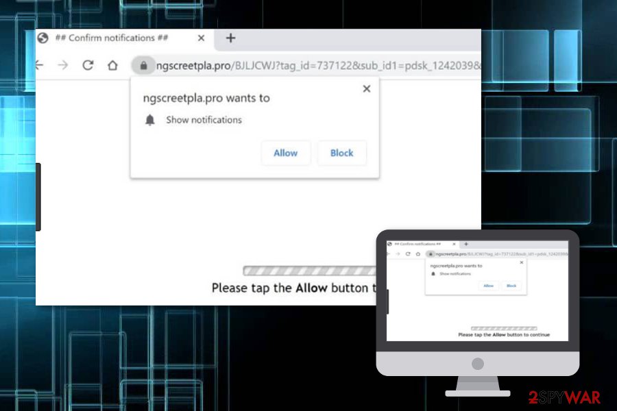 Ngscreetpla.pro adware