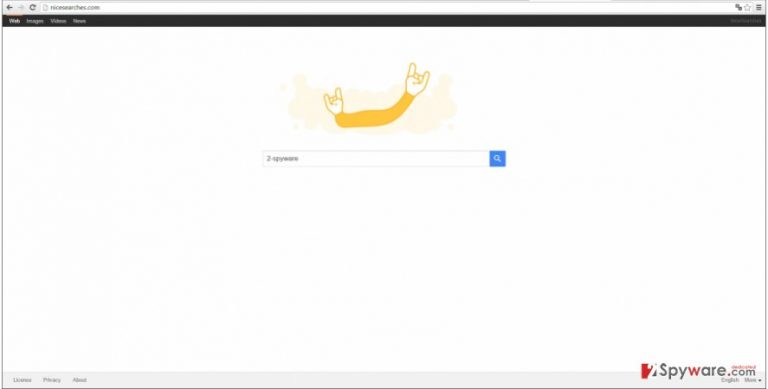 Nicesearches.com virus example