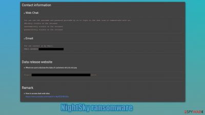 NightSky ransomware