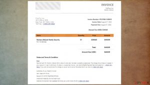 Norton LifeLock email scam