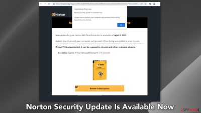 Norton Security Update Is Available Now