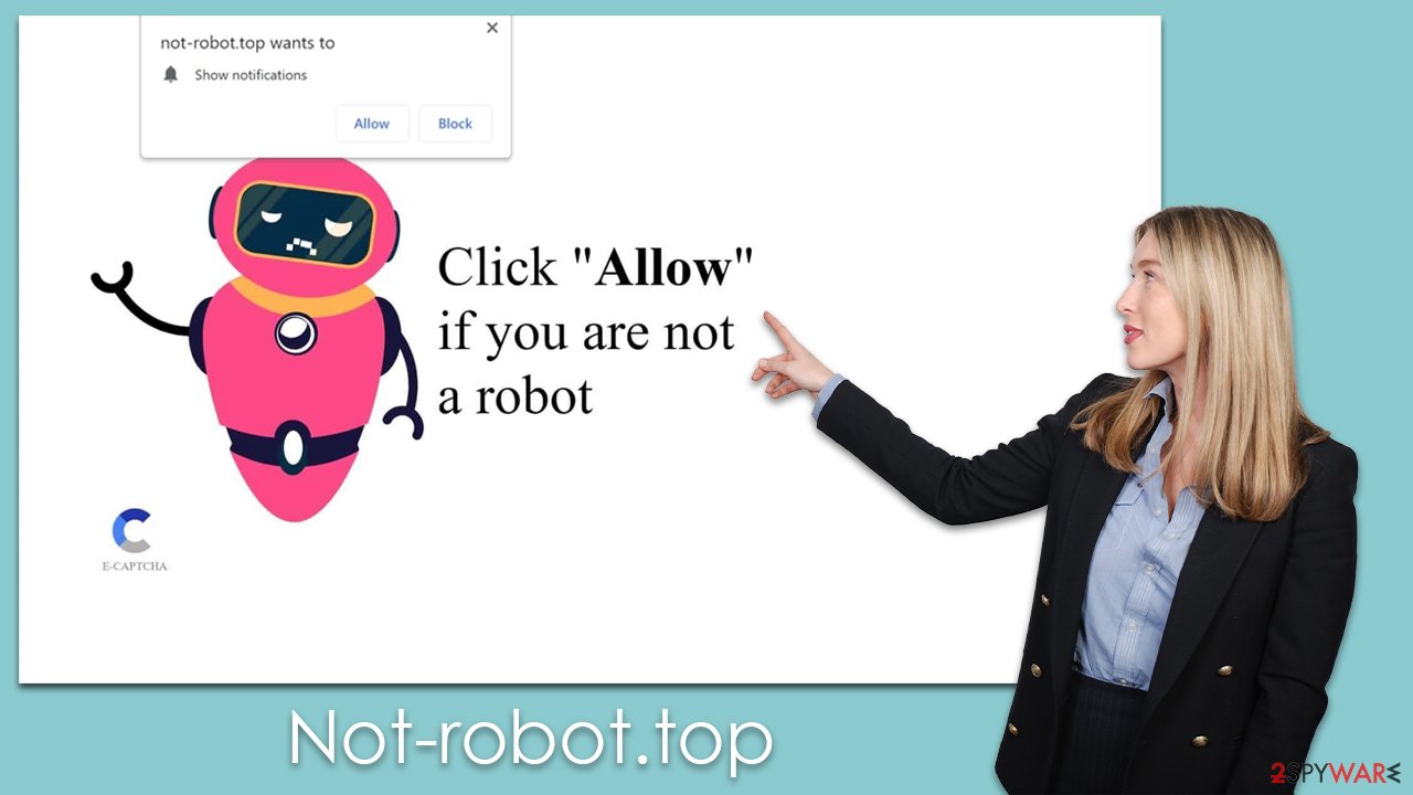 Not-robot.top scam