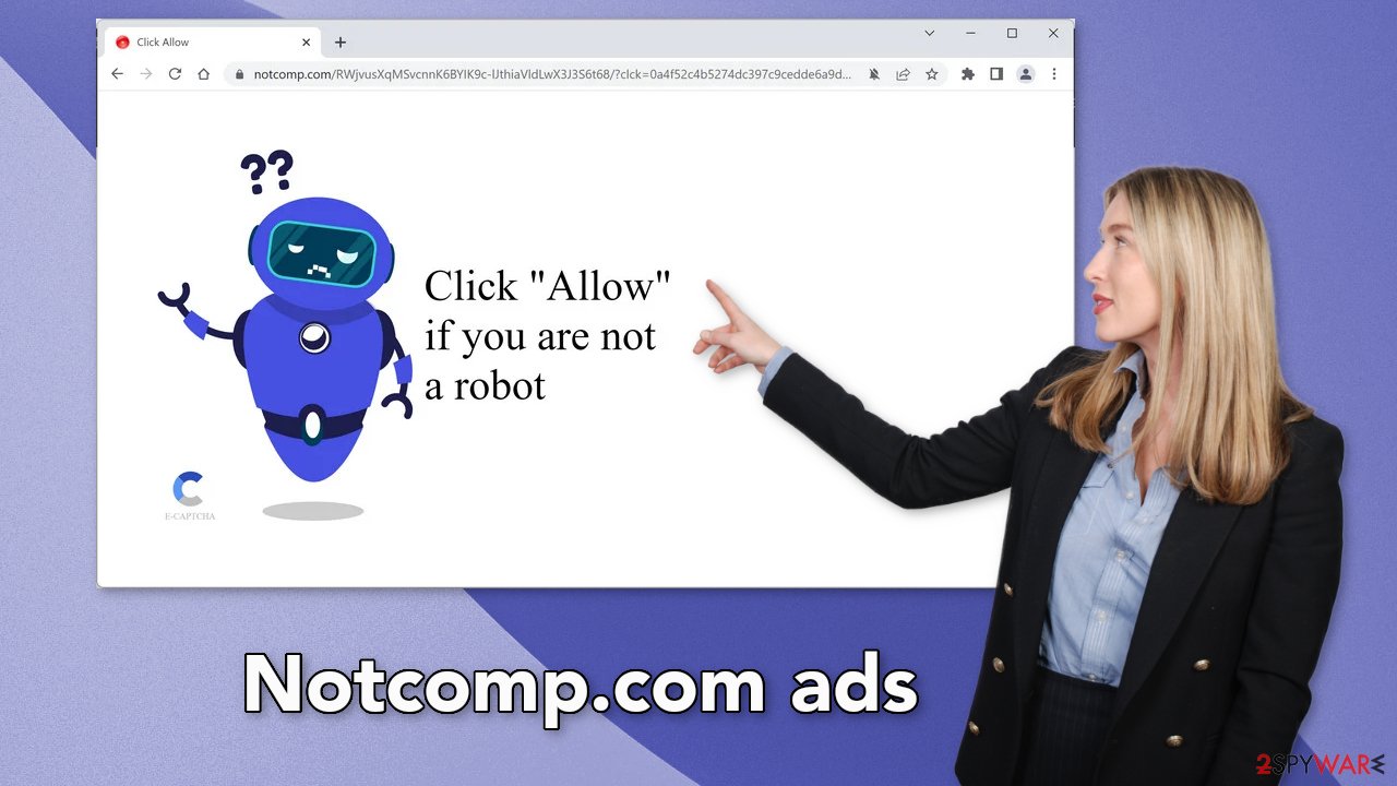 Notcomp.com ads
