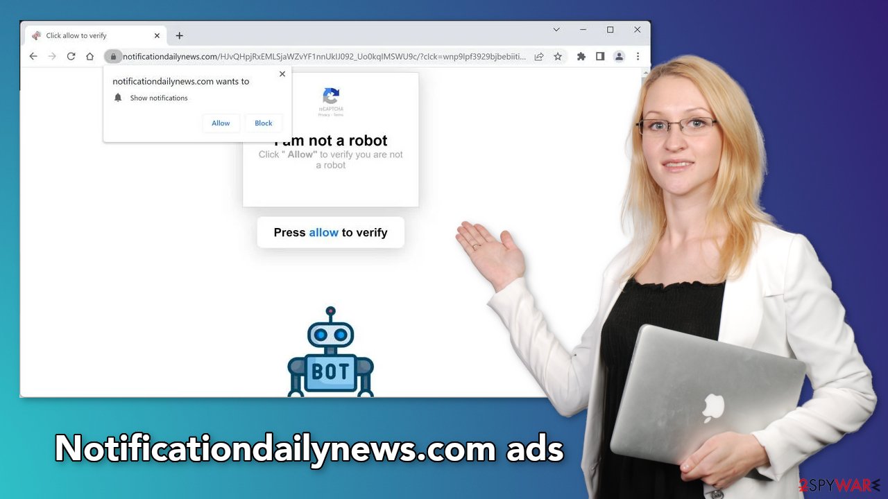 Notificationdailynews.com ads