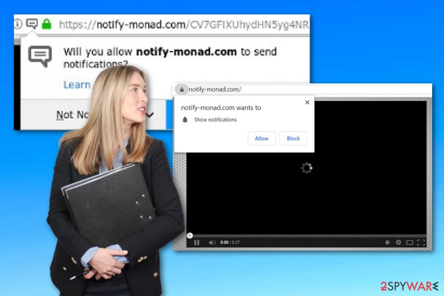 Notify-monad.com virus