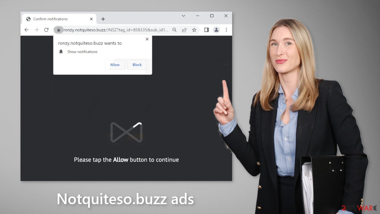 Notquiteso.buzz ads