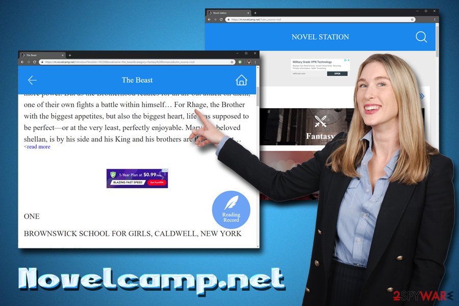 Novelcamp.net adware