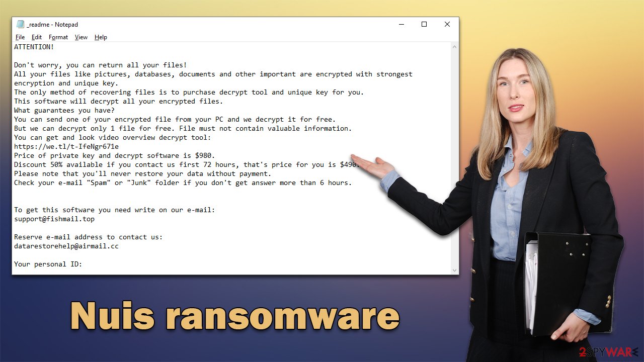 Nuis ransomware virus