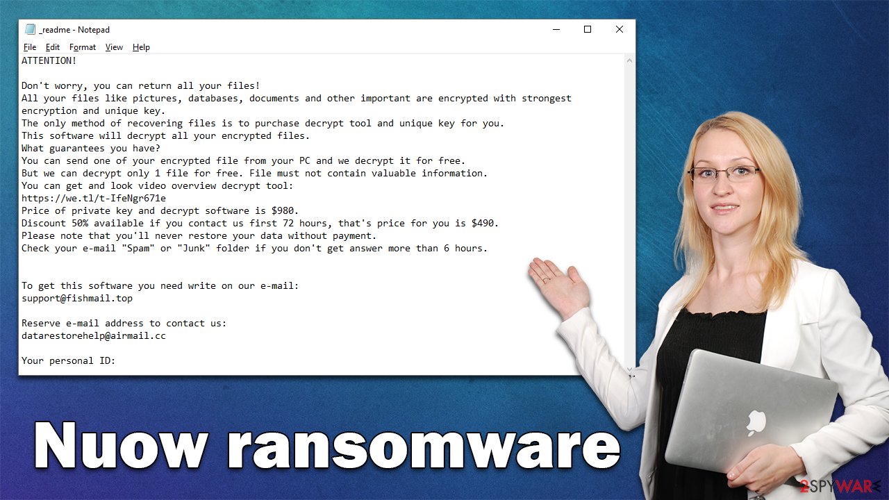 Nuow ransomware virus