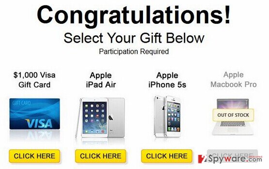 Officialsurvey.securedsurveys.com virus snapshot Officialsurvey.securedsurveys.com virus snapshot
