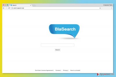 The screenshot of the Omni-search.net