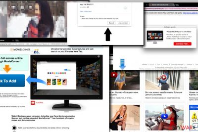 Examples of Onclickmax.com ads