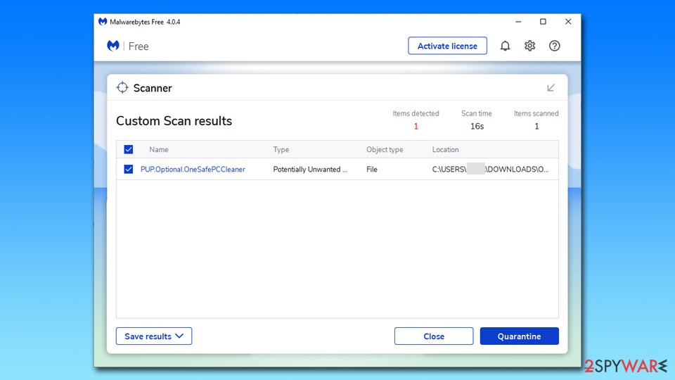 one safe pc cleaner key one safe pc cleaner key