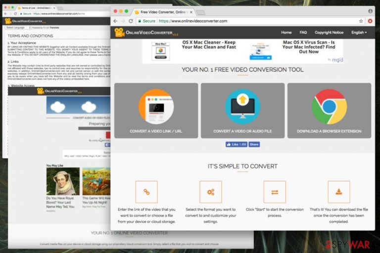 OnlineVideoConverter virus
