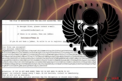 Scarab-Online24files@airmail.cc ransomware