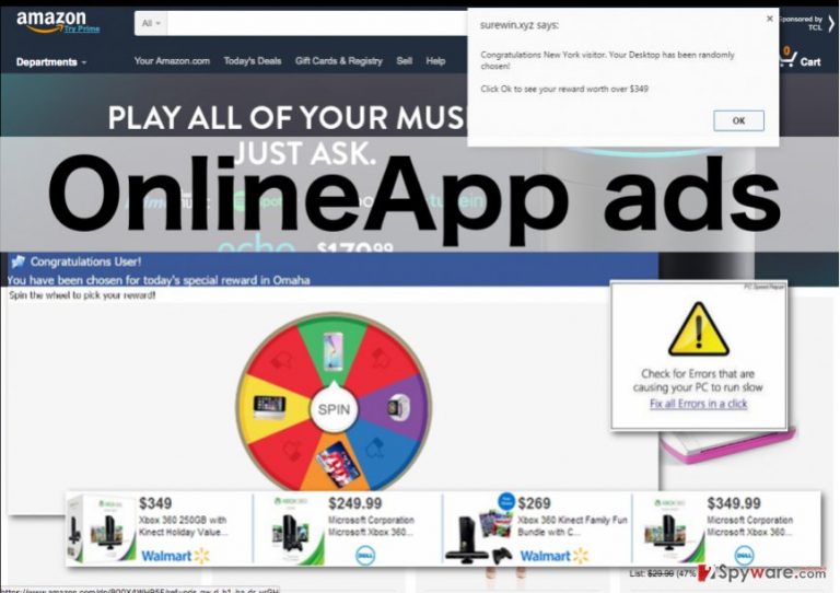 OnlineApp virus illustration