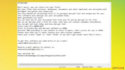 Oopu file virus