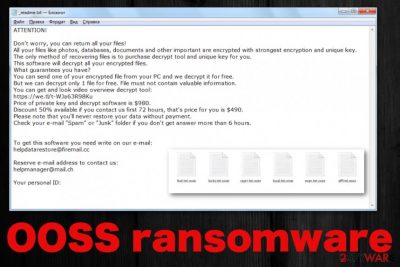 Ooss ransomware