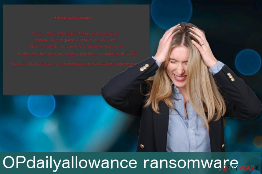 OPdailyallowance ransomware virus