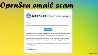 OpenSea email scam