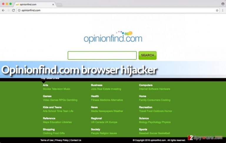 Opinionfind.com virus