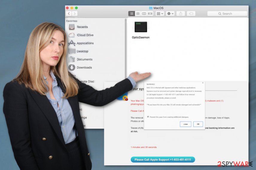 OpticDaemon Mac virus