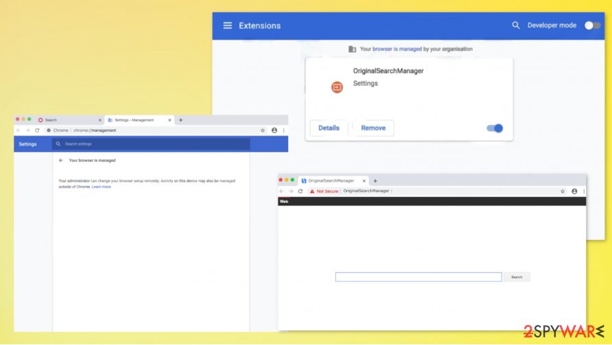 Original Search Manager