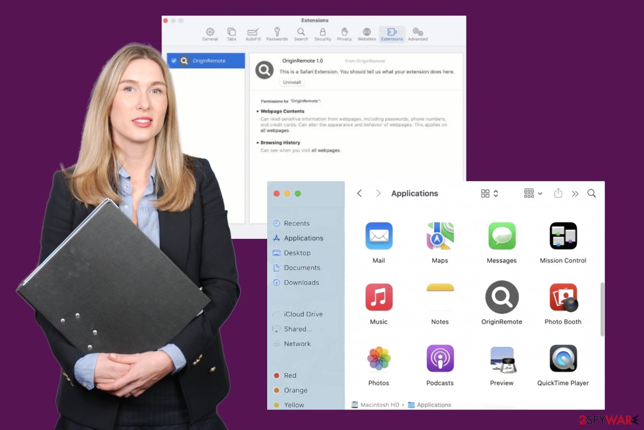 OriginRemote mac