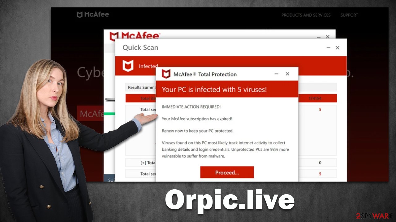 Orpic.live scam