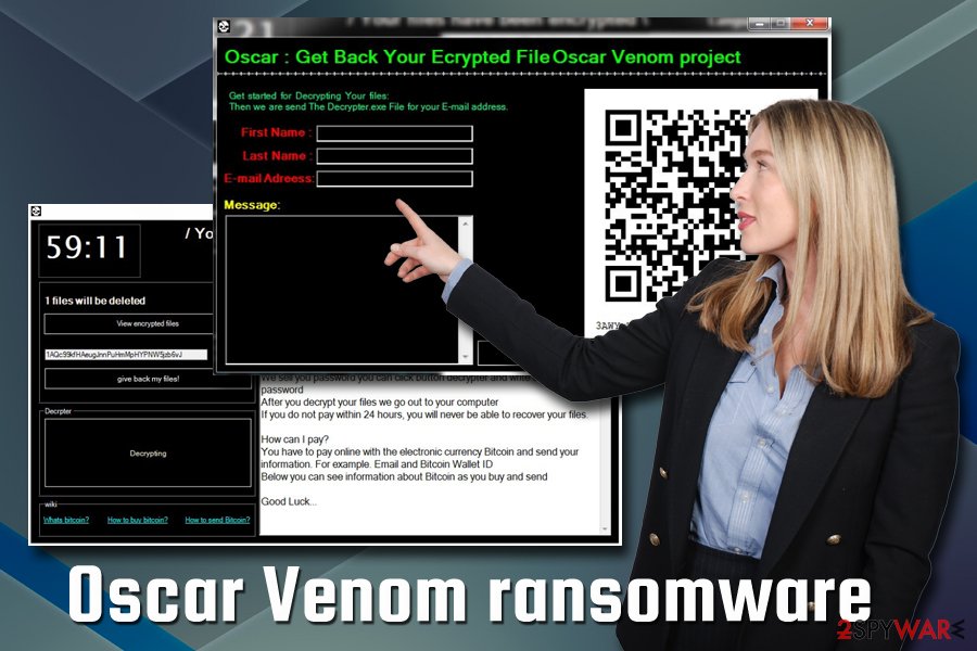 Oscar Venom ransomware virus