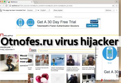 Otnofes.ru virus hijack