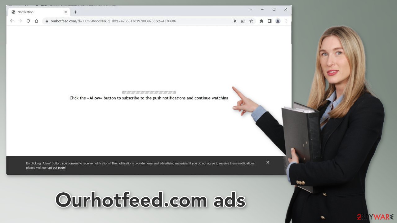 Ourhotfeed.com ads