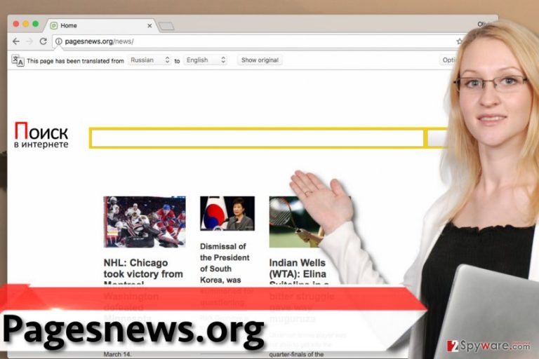 Pagesnews.org virus