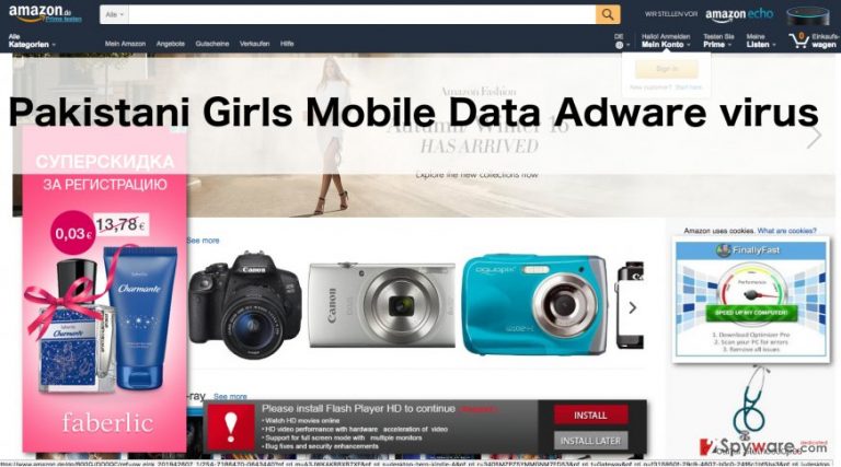 An image of Pakistani Girls Mobile Data Adware
