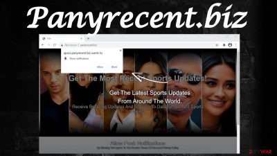 Panyrecent.biz redirect