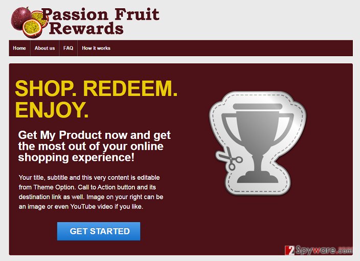 Passion Fruit Rewards ads snapshot Passion Fruit Rewards ads snapshot