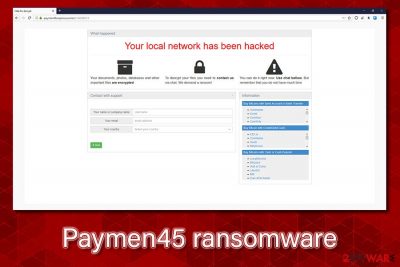 Paymen45 ransomware
