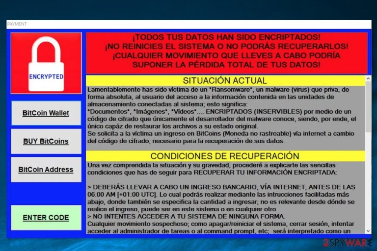 Payment ransomware ransom note Payment ransomware ransom note