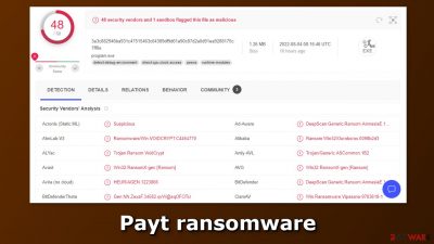 Payt ransomware