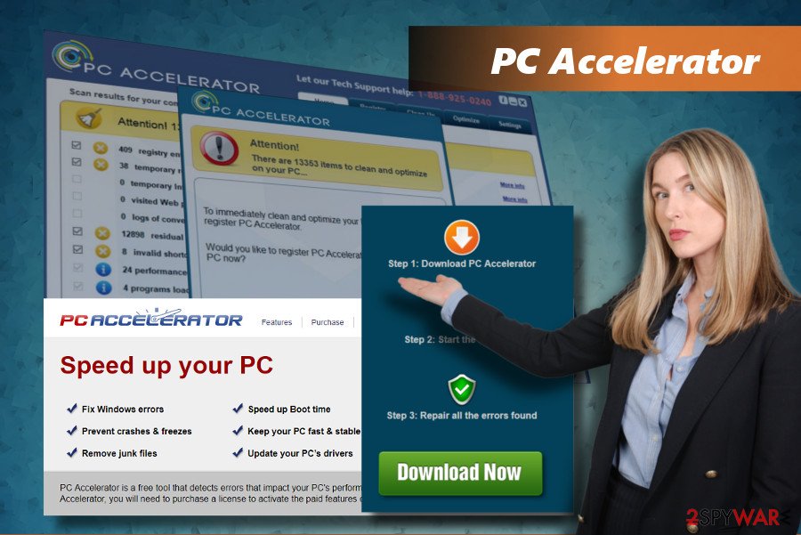 PC Accelerator PUP displays untrustworthy scan results