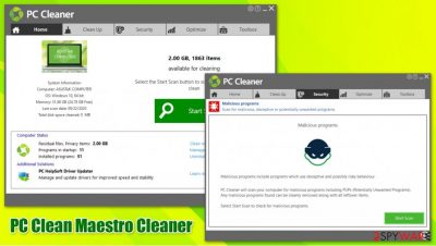 PC Clean Maestro Cleaner