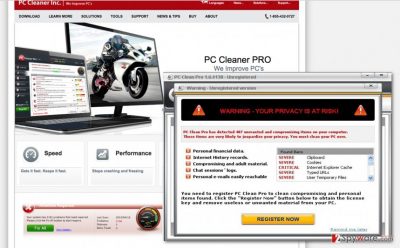 Picture of PC Clean Pro virus